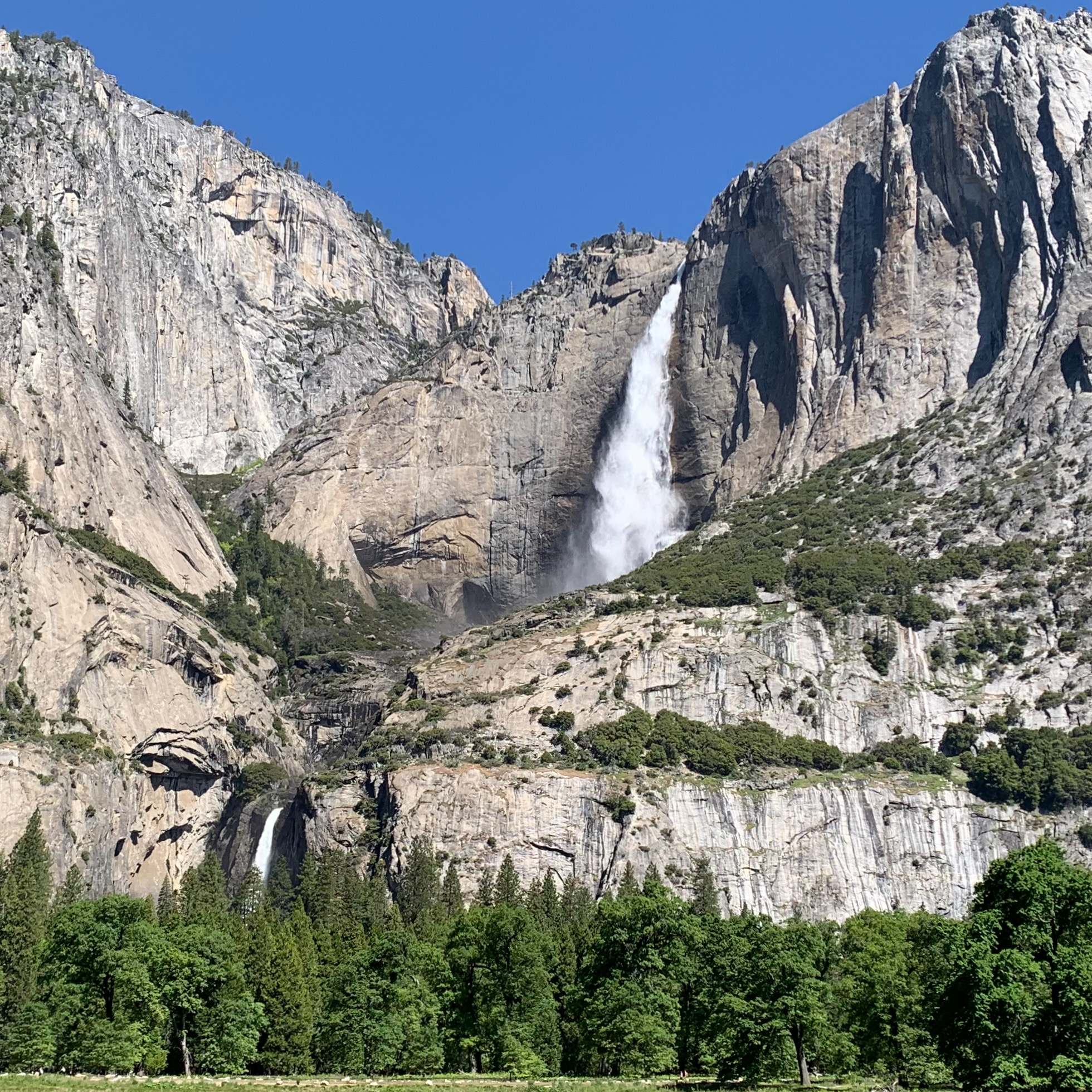 Upper and Lower Falls, Yosemite National Park